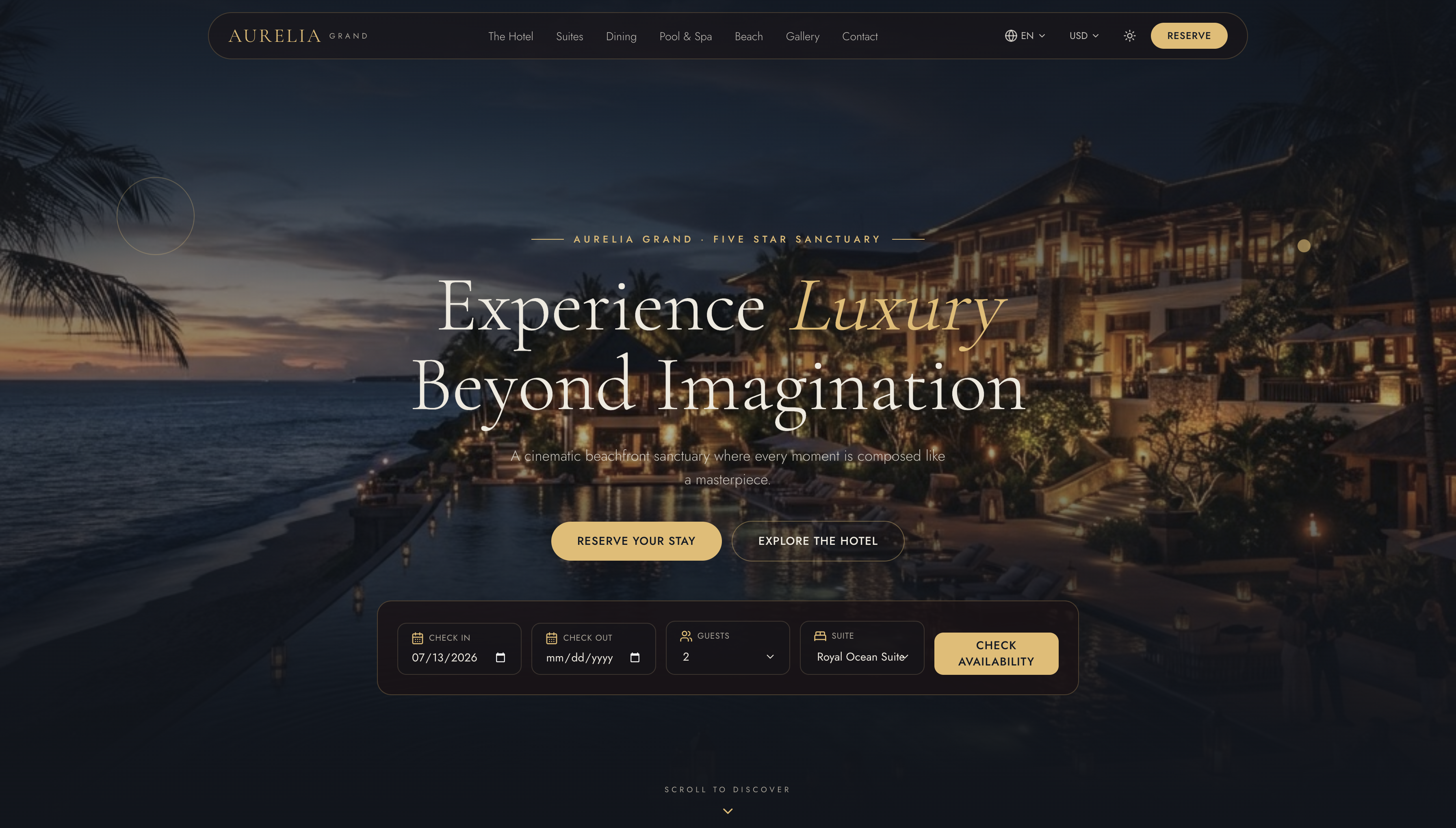 Aurelia Grand Hotel project preview